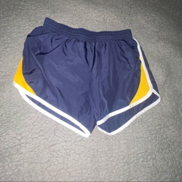 Augusta Navy & Yellow Swim/Running Shorts Sz Small - Picture 6 of 14